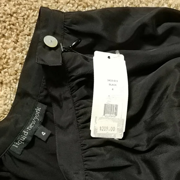 LIQUID NEWYORK SILK SKIRT - Picture 7 of 11